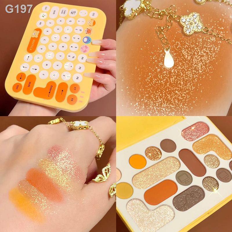 Bảng Mắt Bàn Phím Maffick Fingertip Elf Seventeen Color Keyboard Eyeshadow 17 ô