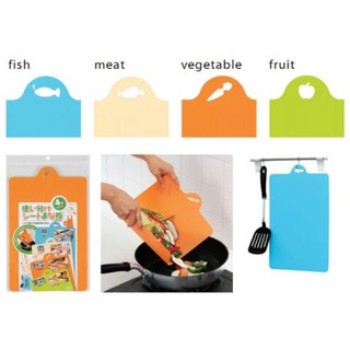 [Free Ship] Set 4 thớt dẻo INOMATA Nhật Bản