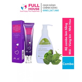 Combo Eva Ba Tác Dụng - Làm Hồng, Chăm Sóc Vùng Kín Và Nhũ Hoa - Hành Trình Hạnh Phúc 28 Ngày Cho Phụ Nữ Việt (20ml)