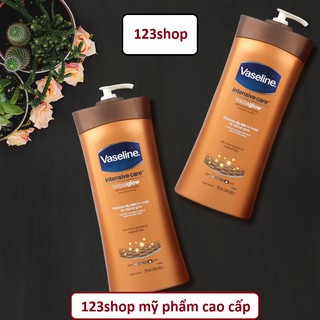 Sữa dưỡng thể Vaseline Intensive Care Cocoaglow 725ml