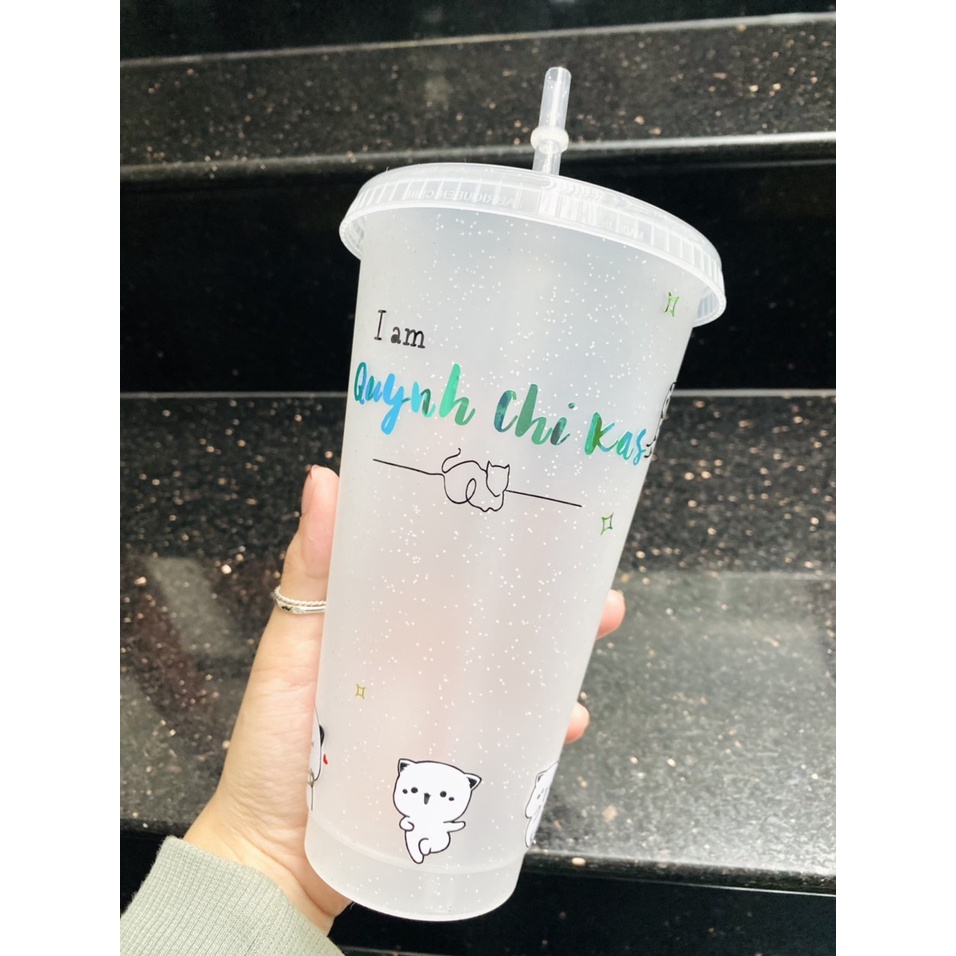 ✨GLAKA _ Ly custom chủ đề Mèo cute ✨