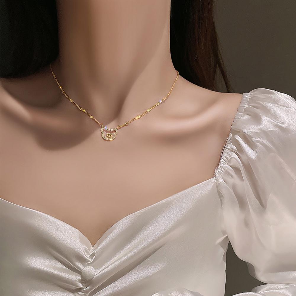 Vòng cổ Mặt Hình Gấu Thời Trang Cho Nữ