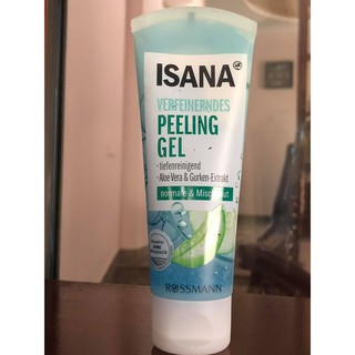 Gel tẩy da chết Isana