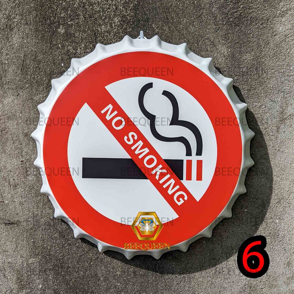 30 Mẫu Nắp Bia Kim Loại 30cm Trang Trí Cửa Hàng Tặng Kèm Phụ Kiện