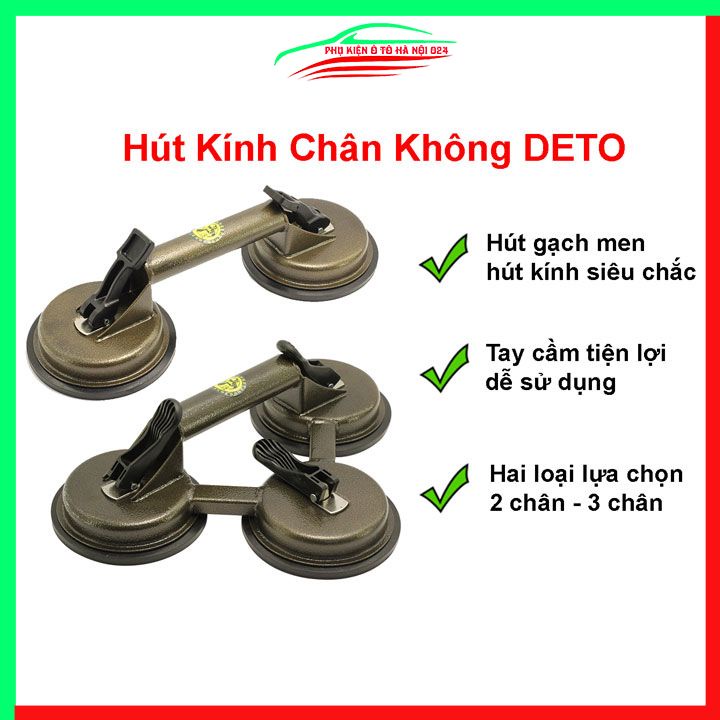 Hút kính chân không, hút gạch men DETO 2 chân và 3 chân