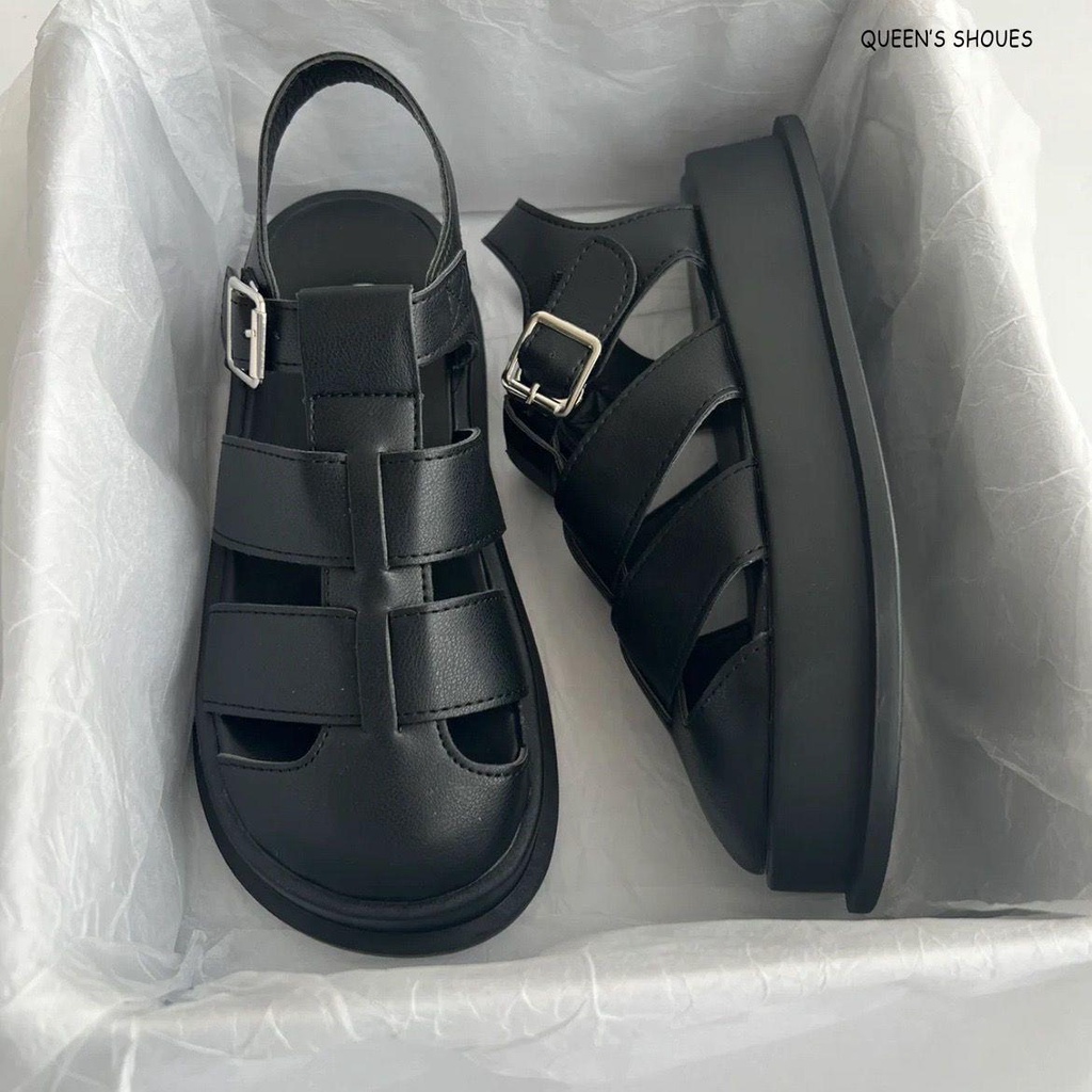 Giày Sandals Thể Thao Đế Dày Năng Động Hợp Thời Trang Phong Cách Hàn Quốc