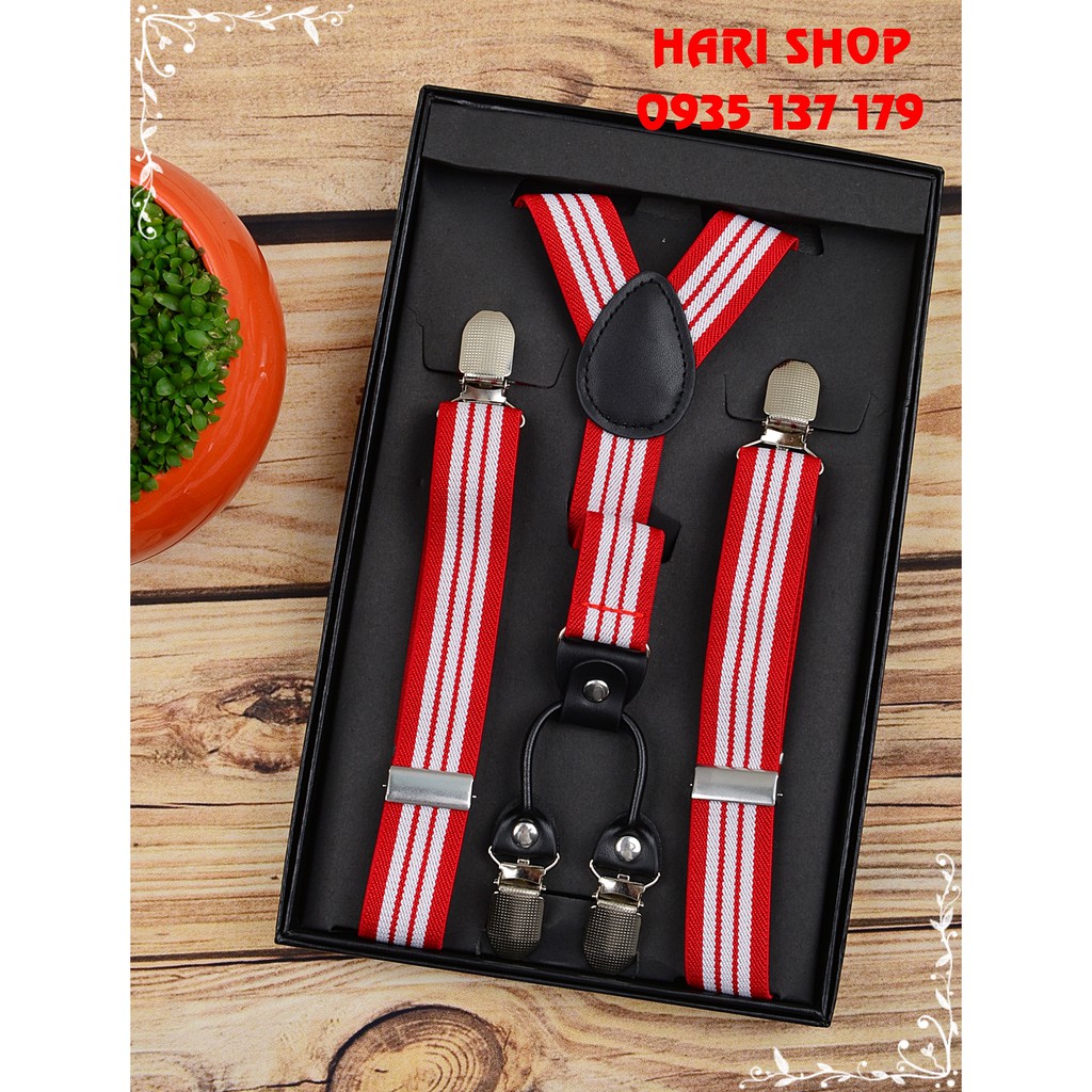 Dây đeo quần nam chữ Y 2.5cm - dây yếm quần nam cao cấp