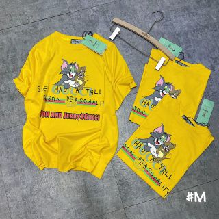 Áo Phông Vàng Tom và jerry