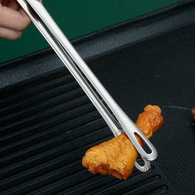 Kẹp Gắp Viên Đường/Cà Phê/Thức Ăn Bằng Thép Không Gỉ Tay Cầm Dài Chống Trượt Kích Thước S/M/L