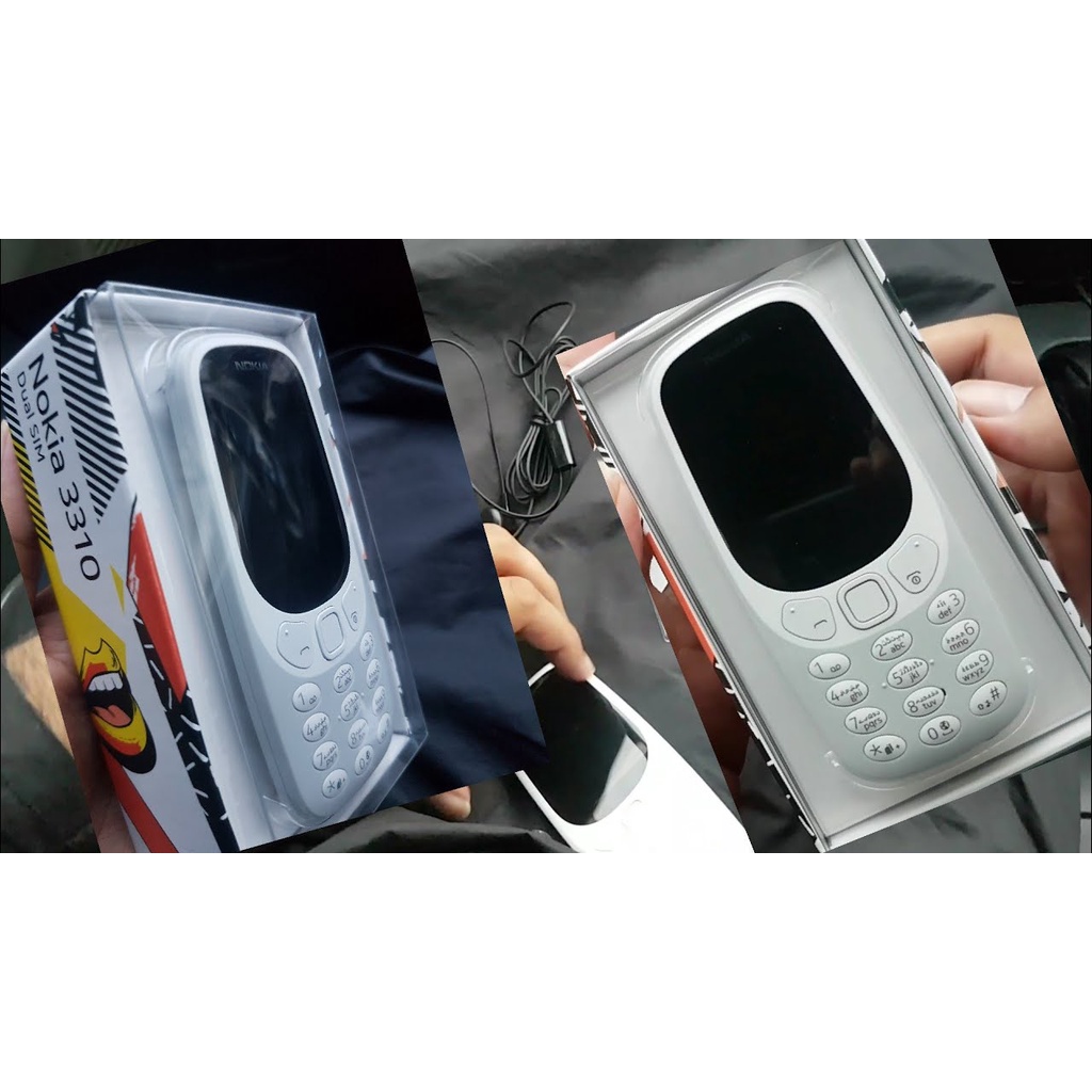 Điện thoại 2 sim nokia 3310  giá rẻ full hộp-Bảo hành 12 tháng