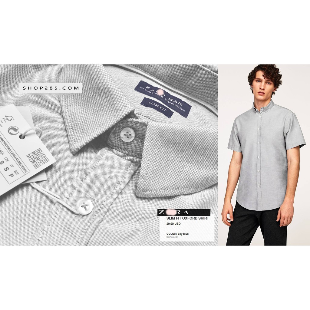 Áo sơmi Oxford shirt FITTED đây là 1 chiếc sơ mi cotton dày nhưng bảo đảm không nóng ! | BigBuy360 - bigbuy360.vn