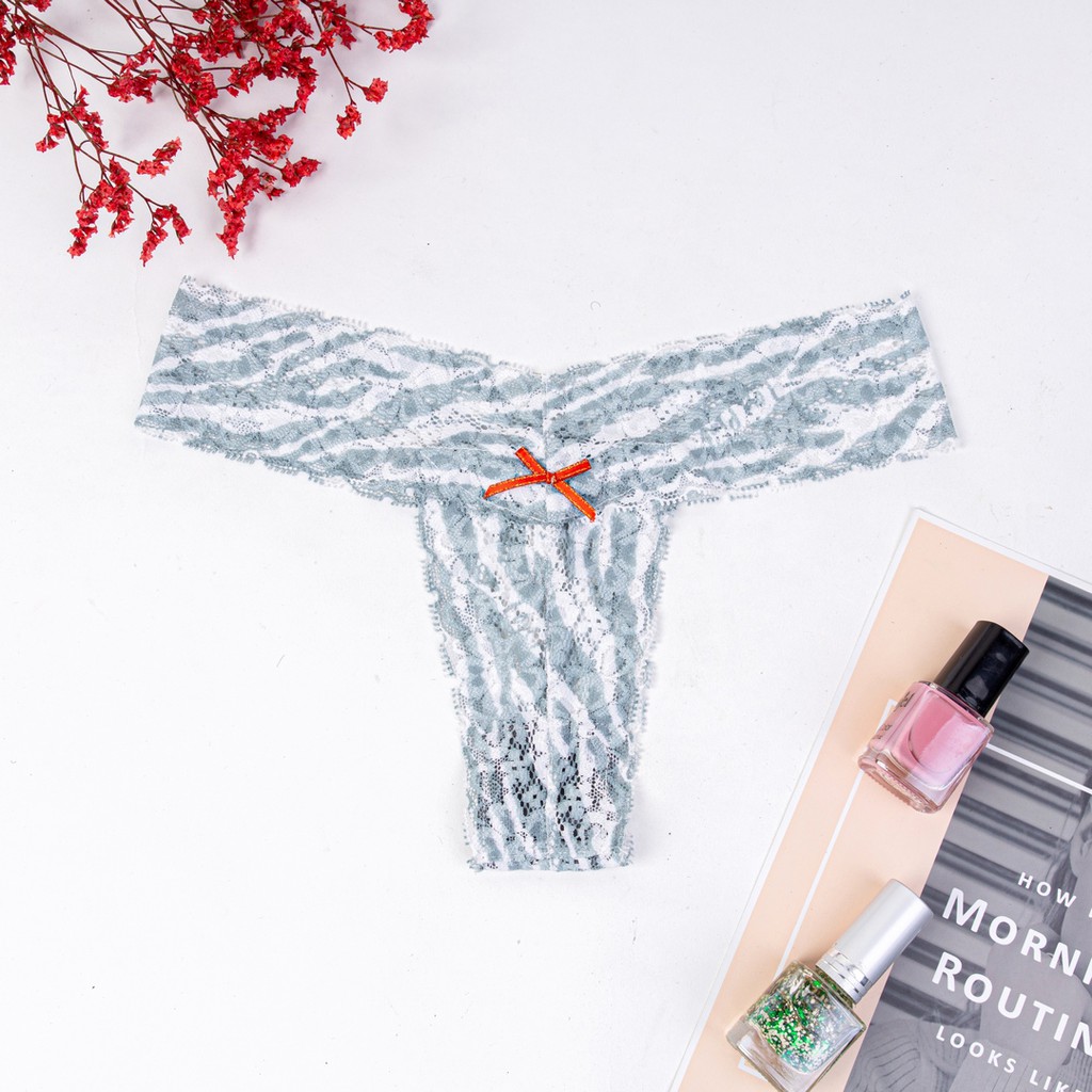 Quần lót ren lọt khe Graffiti Thong style thương hiệu Miss K nhiều màu U026 | BigBuy360 - bigbuy360.vn