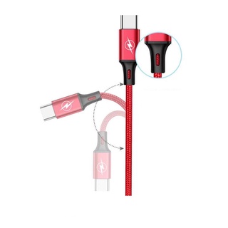 Dây sạc nhanh qc3.0 bọc dù siêu bền android, type c