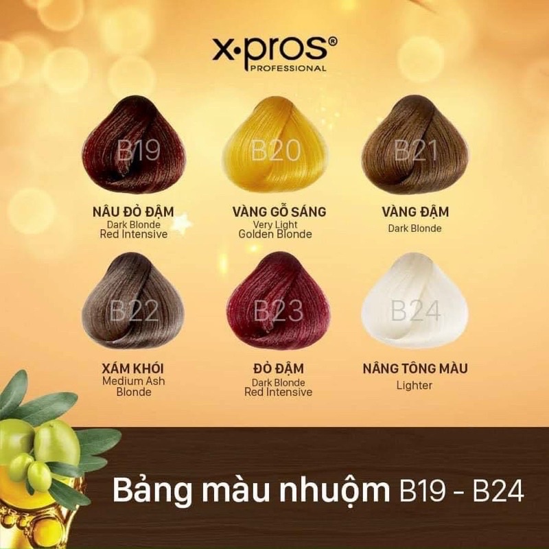Thuốc nhuộm tóc thời trang cao cấp X•Pros