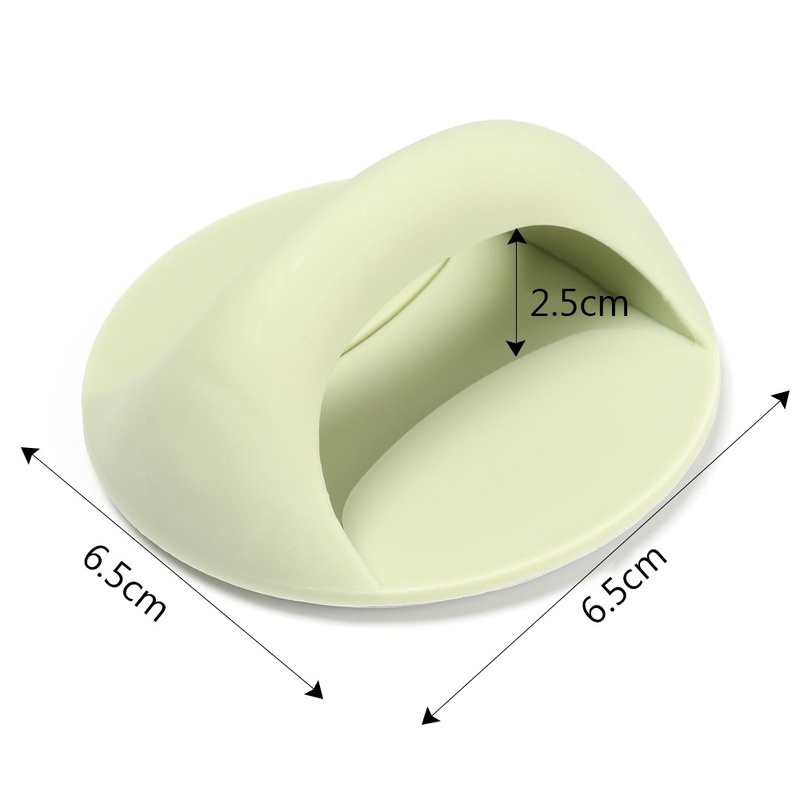 Tay Nắm Cửa Tủ Kéo Hình Tròn Bằng PP Không Để Lại Dấu Đa Năng Tiện Dụng