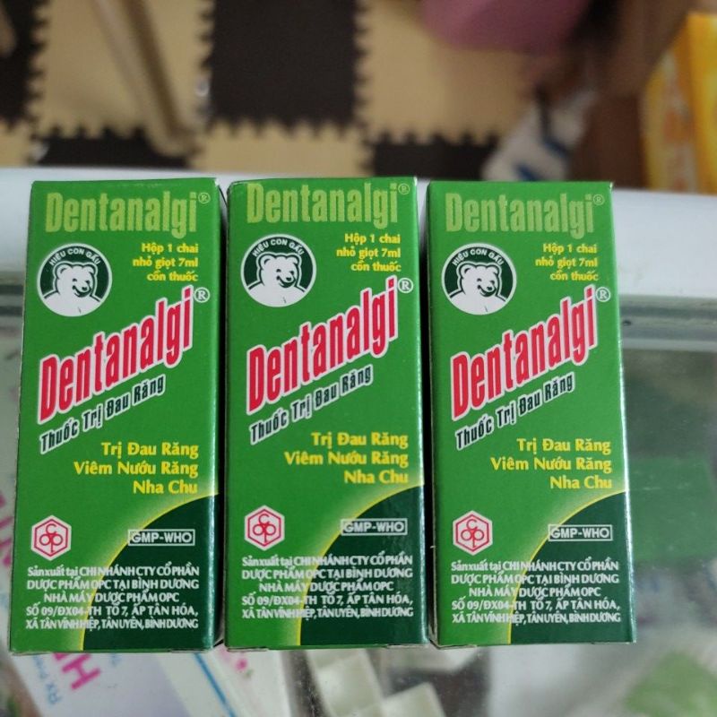 Dung dịch sâu răng Dentanalgi