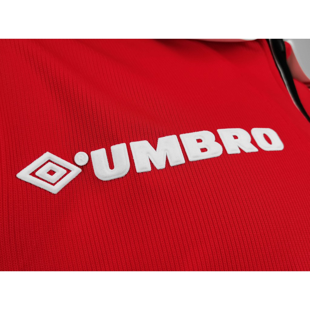 Áo Thun Đá Banh Màu Đỏ Số 98-99 MU Phong Cách Retro