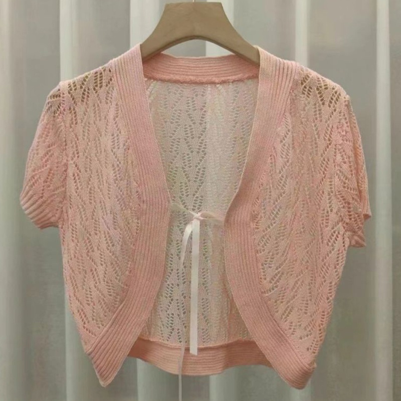 Áo Croptop Dáng Ôm Thiết Kế Đục Lỗ Thời Trang Mùa Hè Quyến Rũ Cho Nữ