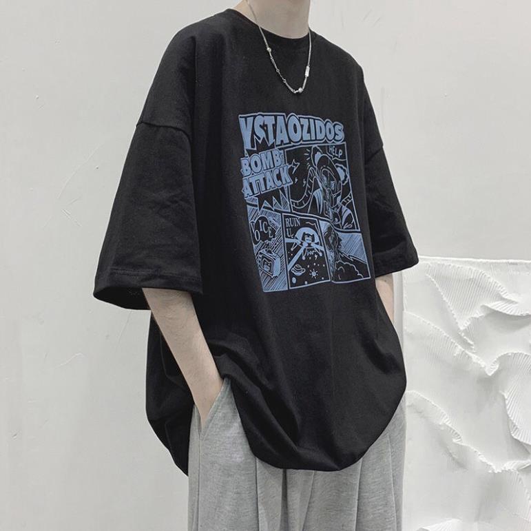 Áo phông nam nữ, áo thun cotton cộc tay hè unisex form trùm Mông dáng thụng xịn đẹp - ZADOLA FASHION !