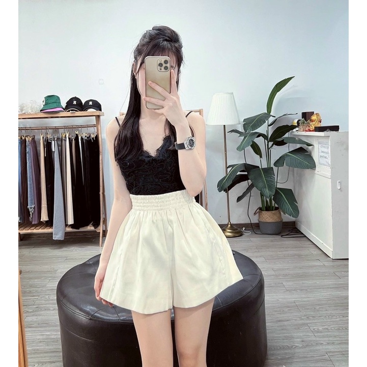 Quần short vải Q02