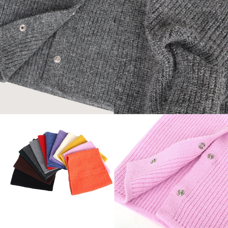 Khăn Choàng Cổ Chất Liệu Len Cashmere Dày Dặn Co Giãn Chống Gió Thời Trang Mùa Đông Cho Nữ