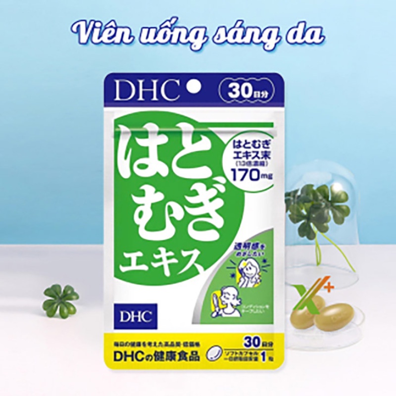 Viên Uống Sáng Da DHC Adlay Extract Khôi Phục Sức Sống Cho Làn Da