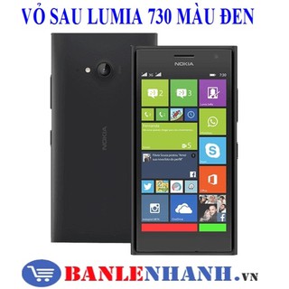 VỎ SAU LUMIA 730 MÀU ĐEN
