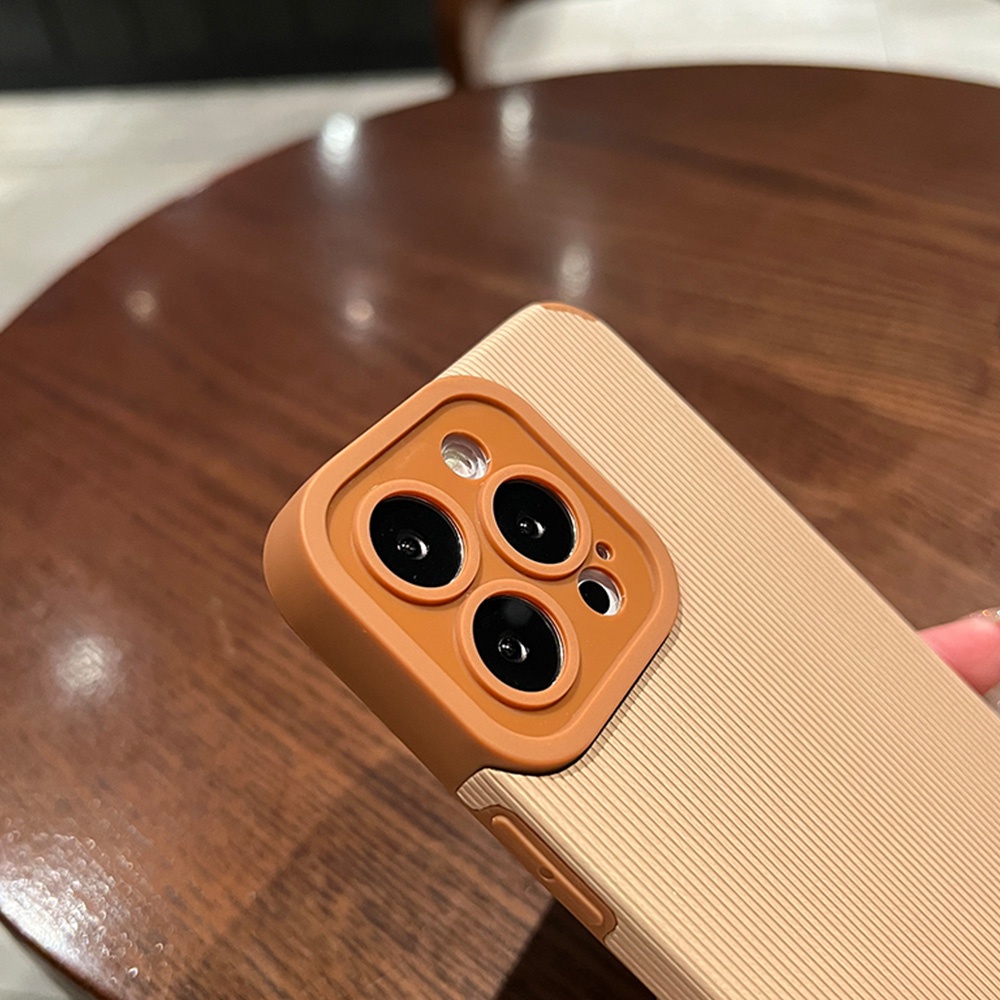 Simple Cloth Texture Matte Phone Case for IPhone 11 Case 7Plus 8Plus XR 13 12 Pro Max Shock-Absorbing Soft TPU Back Shell | BigBuy360 - bigbuy360.vn