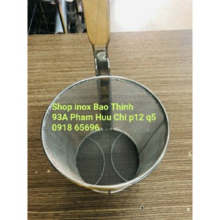 Vợt trụng hủ tiếu dạng Lưới inox (đủ size)