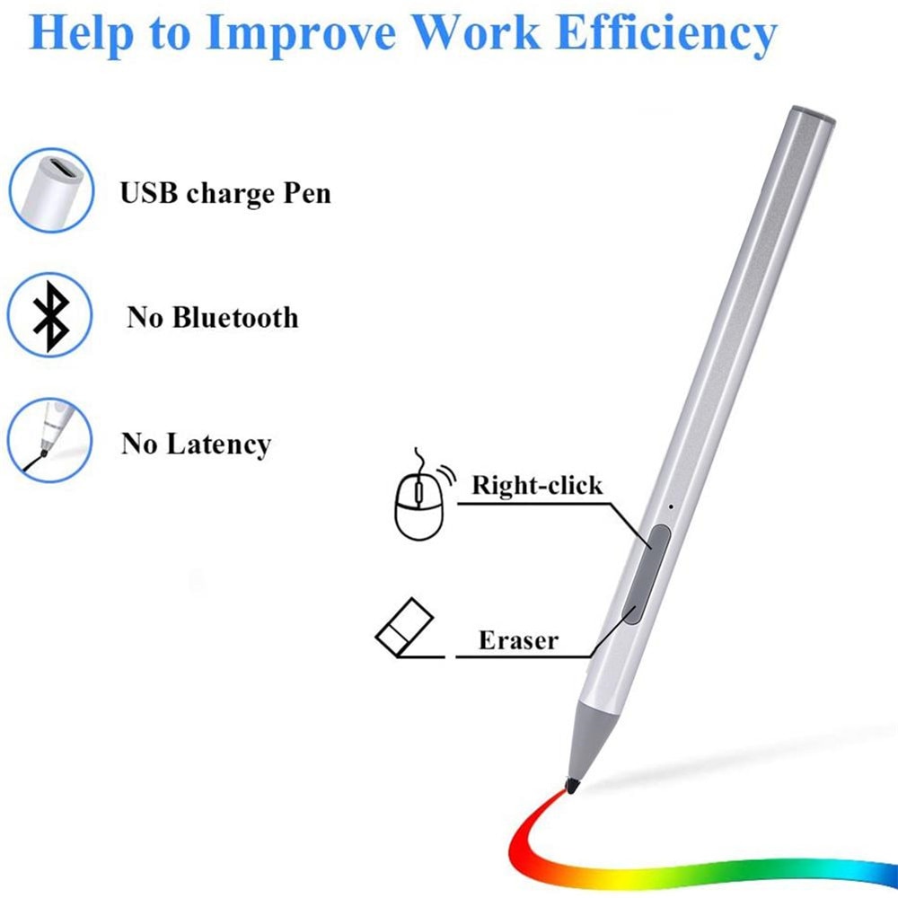 Bút Cảm Ứng  stylus pen Surface pen Từ Tính 4096  Cho Microsoft Surface Pro 3/4/5/6/7/8/X pro 7 plus   book 1/2 go 2/3