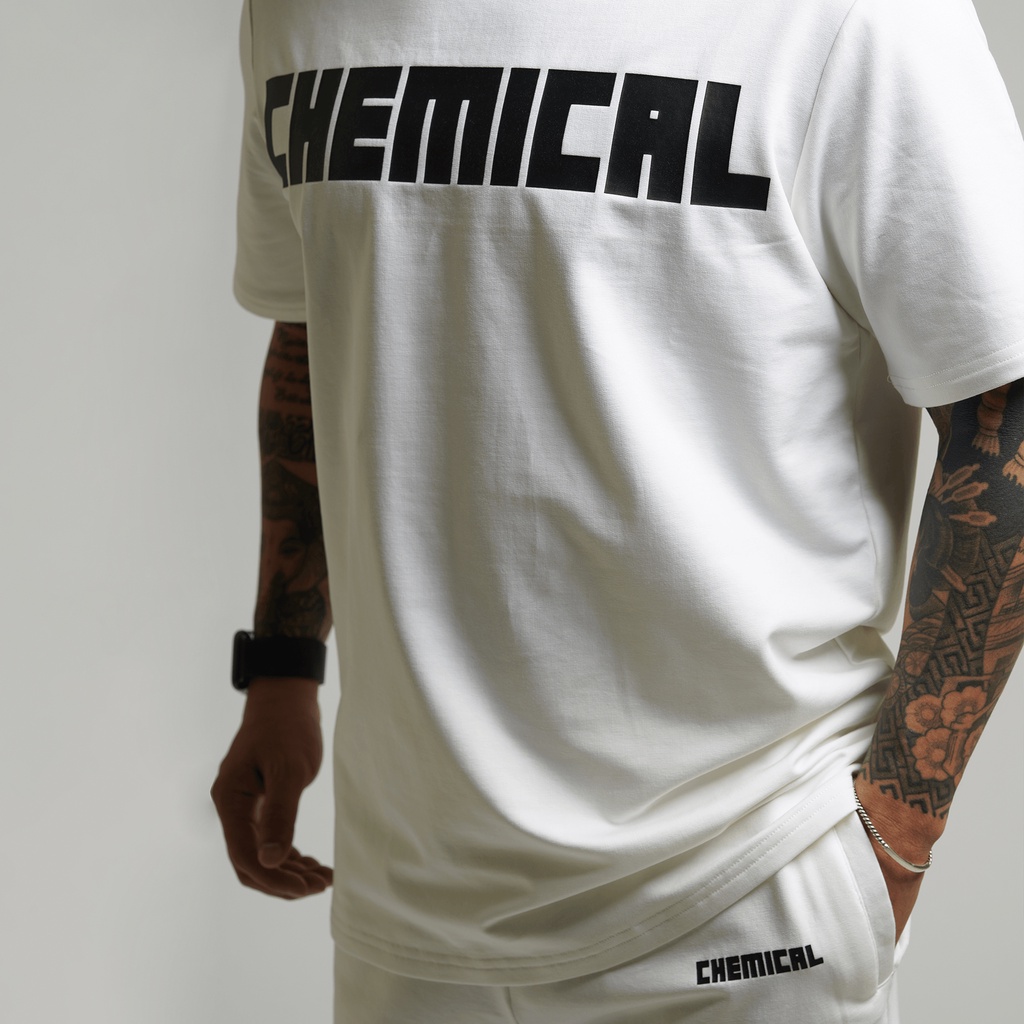 Set bộ nam in chữ Chemical 2103013 vải Cotton dày dặn, co giãn thoải mái - CUONG STORE