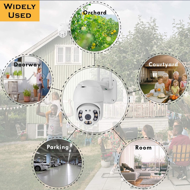 Camera an ninh - Camera gia đinh - Camera Hình Cầu Wifi Smart Chống Nước,Siêu Nét, Đàm Thoại 2 Chiều, Có Đèn Led | WebRaoVat - webraovat.net.vn