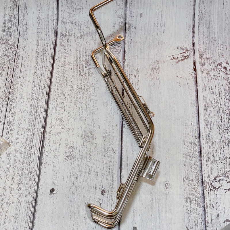 Baga giữa Inox xe Sirius xăng cơ dày 8li 10li