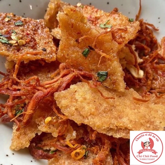 500gr Cơm Cháy Mix Khô Heo