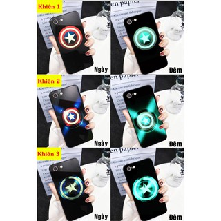 Ốp Lưng Dạ Quang - Khiên Captain ( Evengers ) - Dành cho iphone