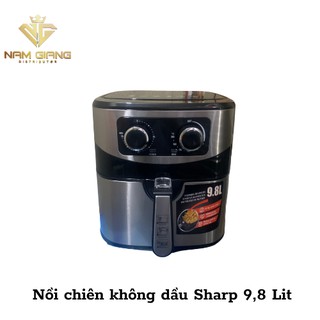 Nồi chiên không dầu Sharp 9,8 lít KS_21603, 2300W tiết kiệm điện,Dung Tích Siêu Lớn.