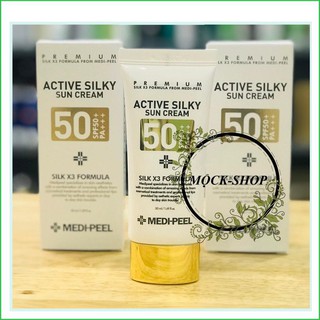 Kem Chống Nắng Căng Bóng Da MEDI PEEL ACTIVE SILKY SUN CREAM