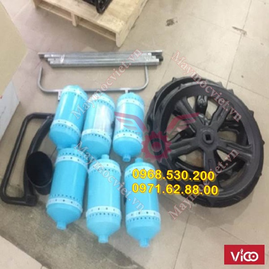 Máy gieo xạ lúa 6 trống kéo tay giá rẻ Đồng Tháp