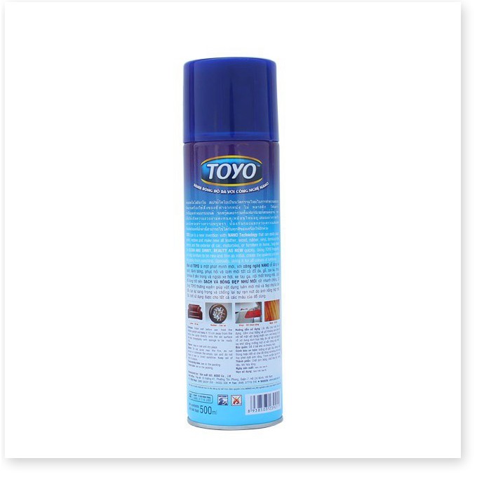 Combo 12 Chai xịt làm bóng đồ da và gỗ toyo 500ml Điện Gia Dụng Bảo Minh - Điện Gia Dụng Bảo Minh
