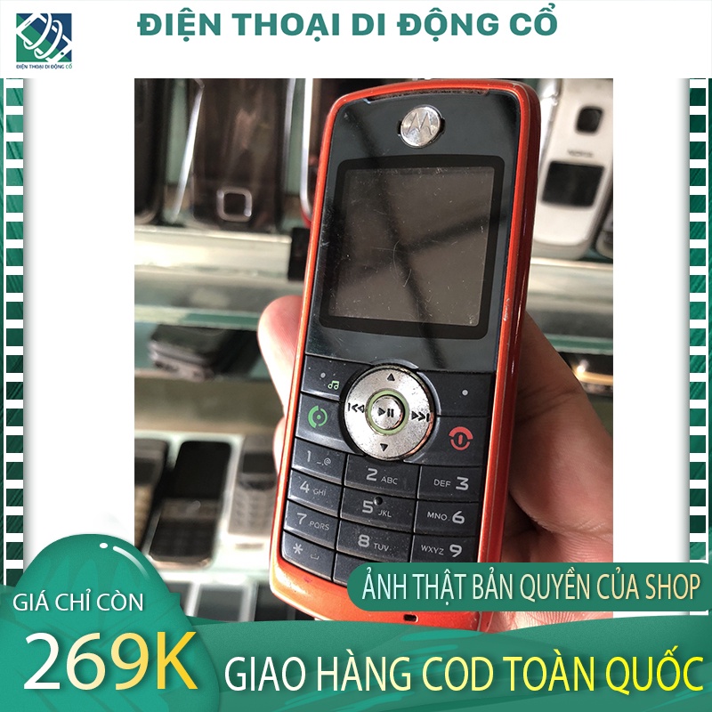 Điện Thoại Cổ Motorola W230 MÀU CAM HUYỀN THOẠI ZIN, MÁY ĐẸP- BH 12 THÁNG 1 ĐỔI 1 TRONG 1 THÁNG ĐẦU TIÊN.