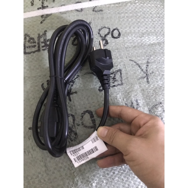 Dây nguồn máy tính bàn 1.8m dây nồi cơm điện dây nguồn amly loại tốt lõi đồng 1mm2 Hantamin