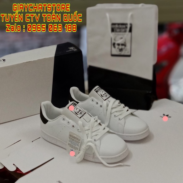 K]  Giày Thể Thao STAN Full Box Túi  FREESHIP ⚡️ Giày Sneaker SMITH Nam Nữ
