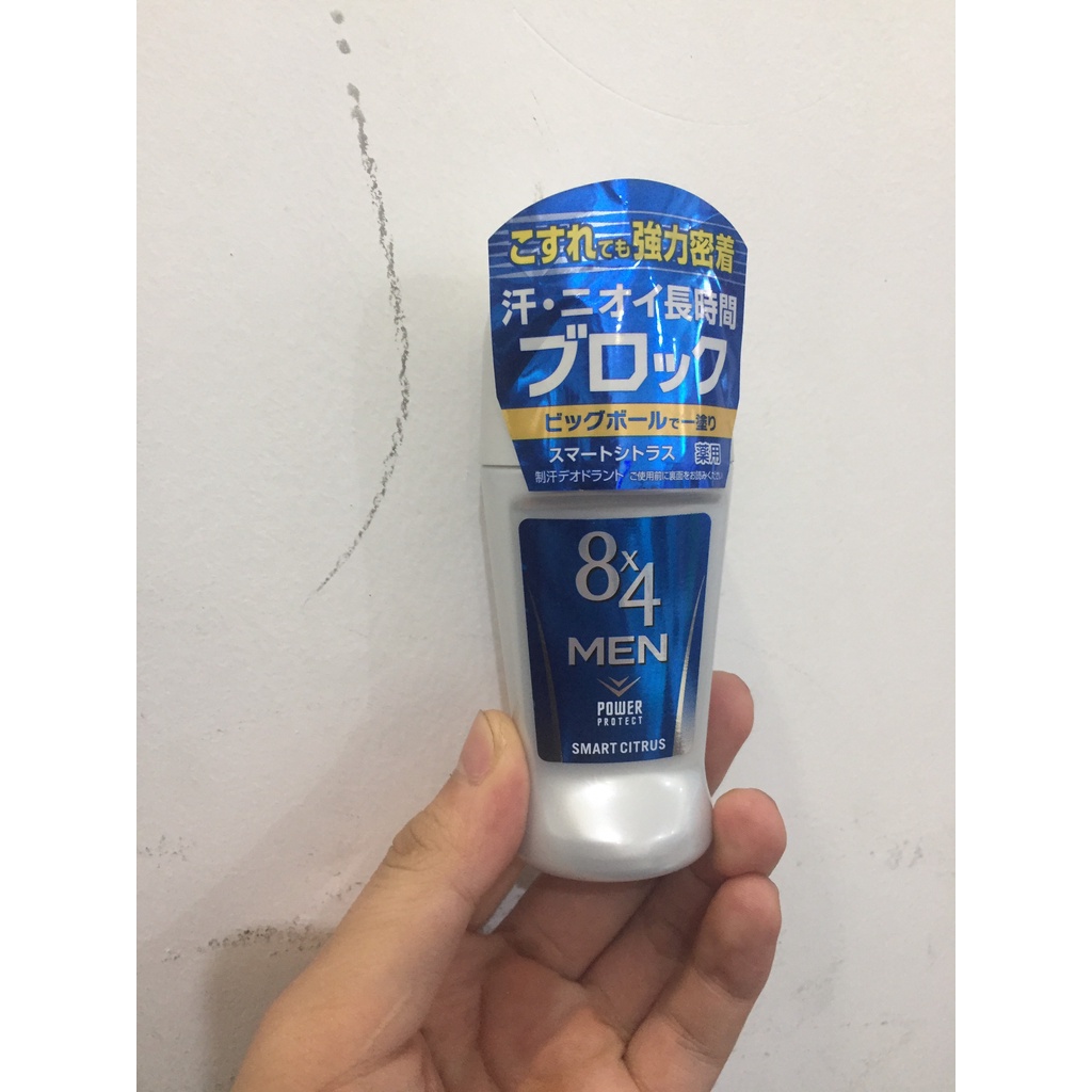 Lăn khử mùi 8x4 MEN - Smart Citrus 60ml