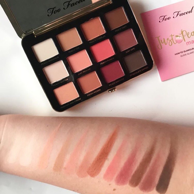 BẢNG PHẤN MẮT TOOFACED JUST PEACHY PALETTE