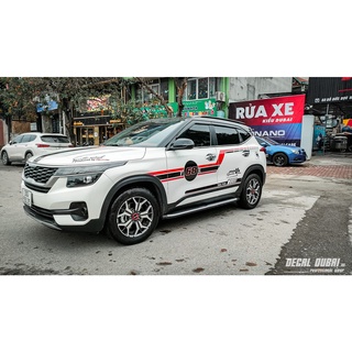 Tem xe Kia seltos phong cách thể thao