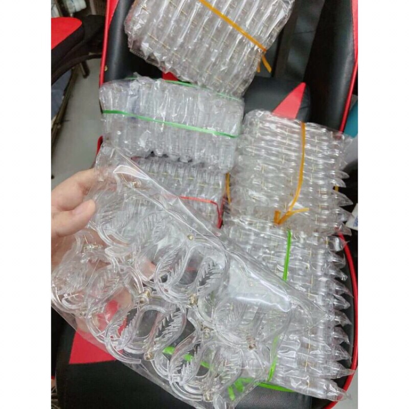 Set 12 kẹp tóc càng cua trong 3 răng và 5 răng