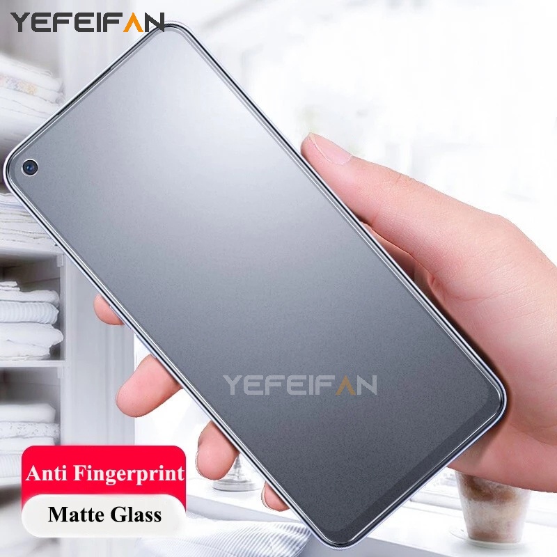 Tempered Glass for OPPO Reno 6 6Z 5 A74 5G A94 A93 A92 A73 Anti-fingerprint Matte Screen Protector