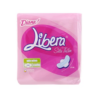 Băng Vệ Sinh Diana Libera Siêu Thấm Siêu Mỏng Có Cánh