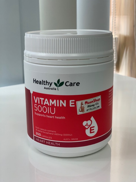 Viên uống Healthy Care Vitamin E 500IU 200v | BigBuy360 - bigbuy360.vn