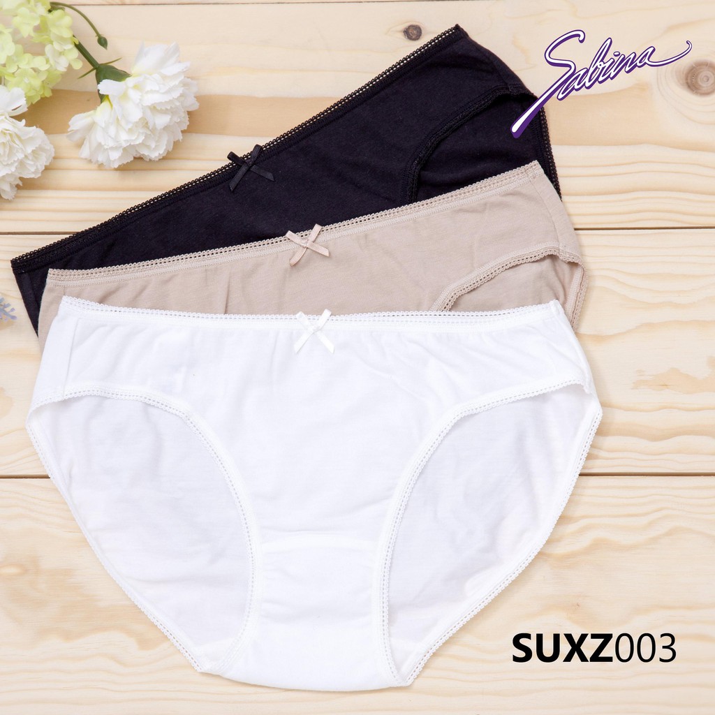 [Mã WABRS31 giảm 20% tối đa 100k đơn 150k] Quần Lót Lưng Vừa Cạp Ngắn Màu Trơn Panty Zone By Sabina SUXZ0003 | BigBuy360 - bigbuy360.vn